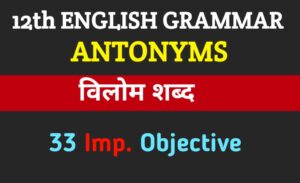 Class 12 Important Antonyms Hindi Medium