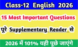 Class 12 important questions for board exam