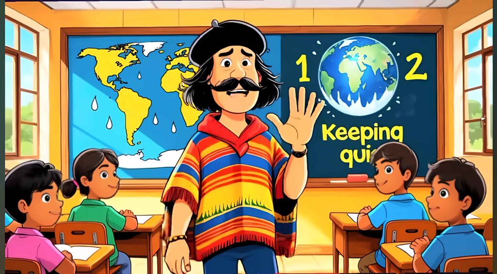 Keeping quit central idea class 12th