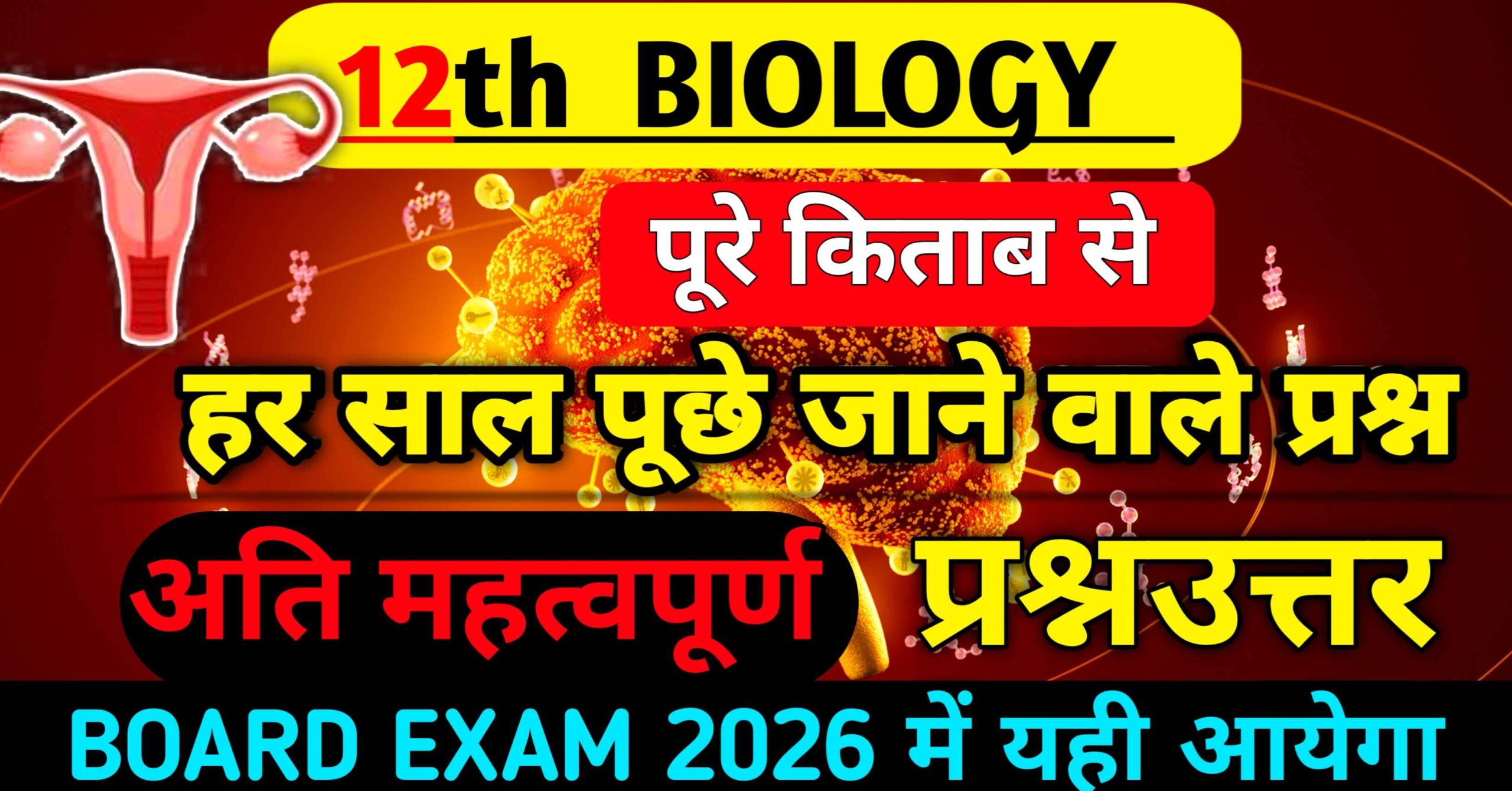 Biology Important Questions 2026