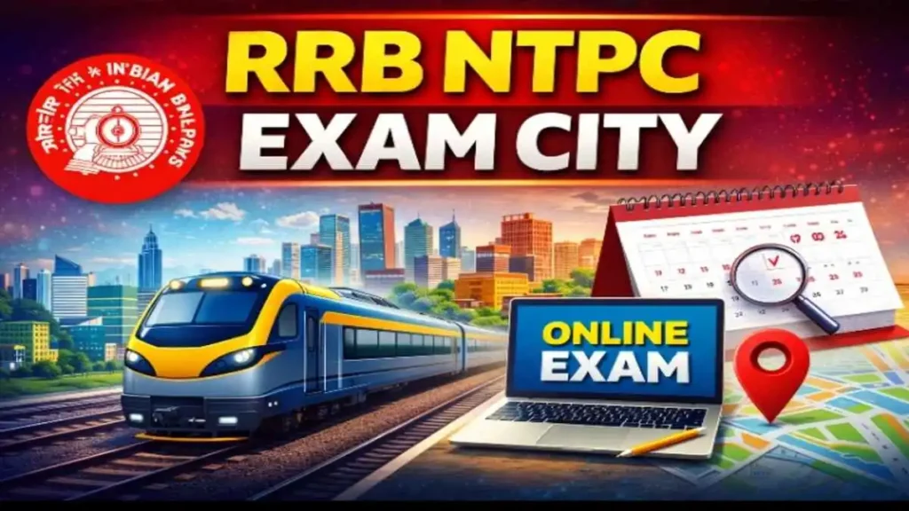 rrb ntpc exam City