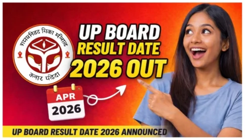 Up board result date 2026