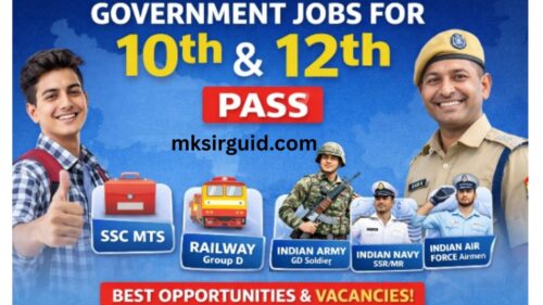 Government Jobs for 10th and 12th Pass 2026
